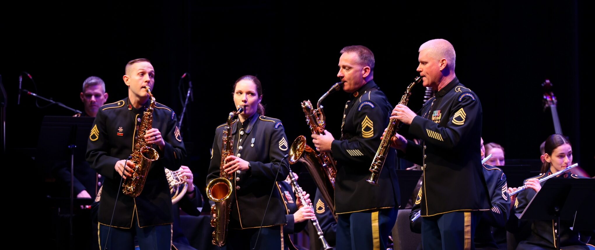 U.S. Army Field Band Performance Photo